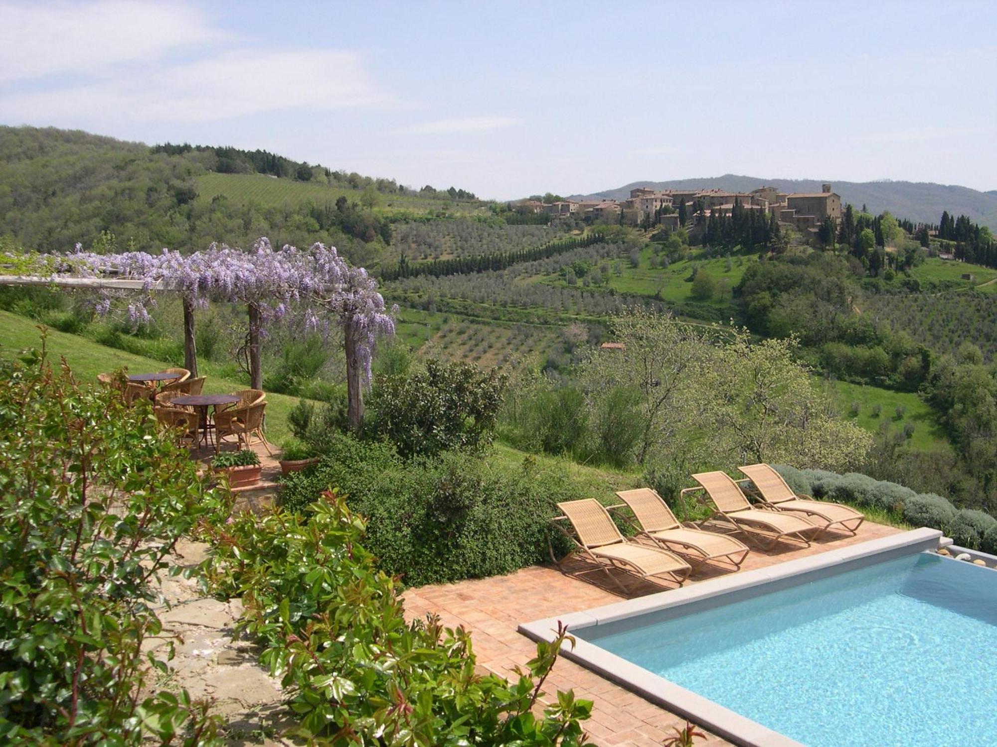 La Locanda Volpaia Radda in Chianti Bagian luar foto